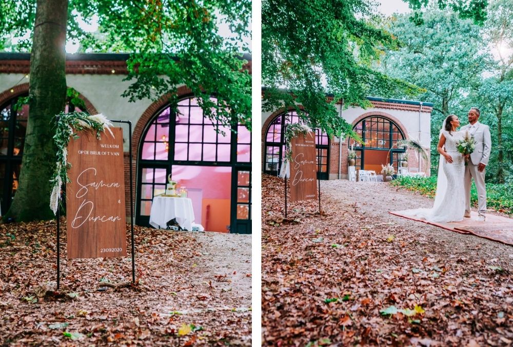 floral bohemian styled shoot