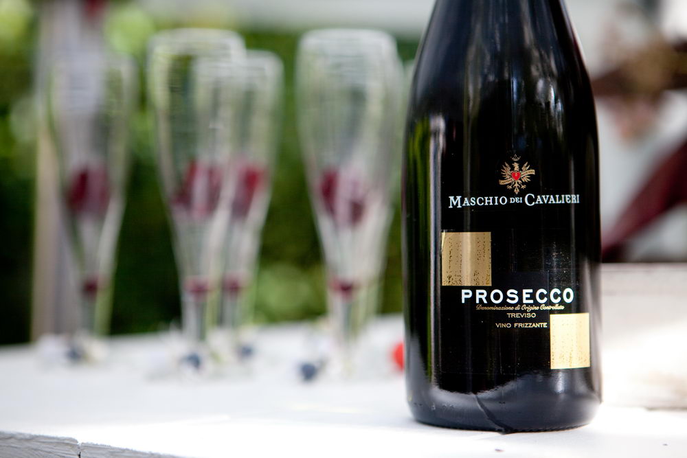 Prosecco bruiloft