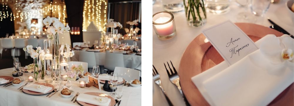 romantische luxe bruiloft bij chateau neercanne wedding styling tafelstyling naamkaartjes