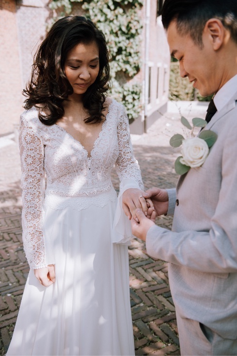Romantische chique bruiloft bij landgoed - styled shoot a dreamy romance Trouwplannen-nl 8 - Melanie Heller